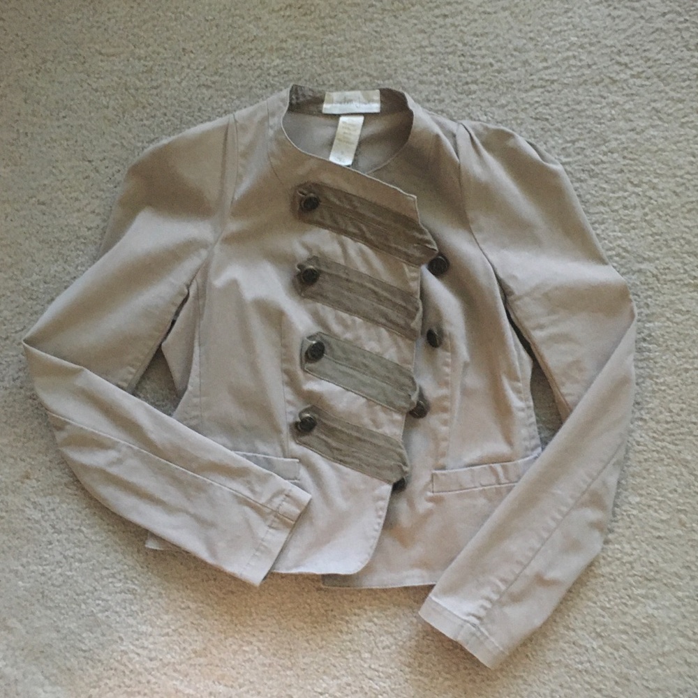 London Jean khaki jacket, sz 6